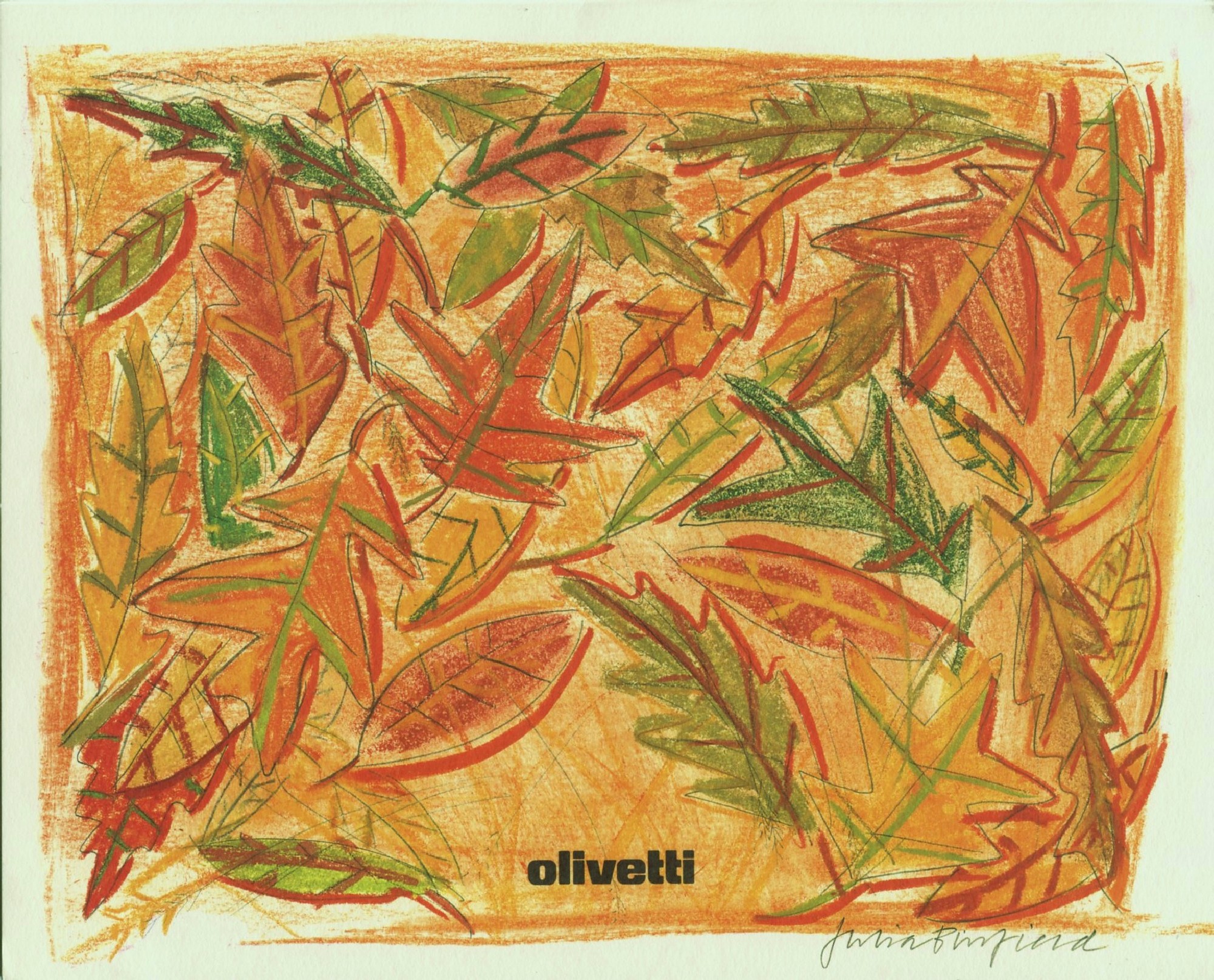 Block notes Olivetti: autunno