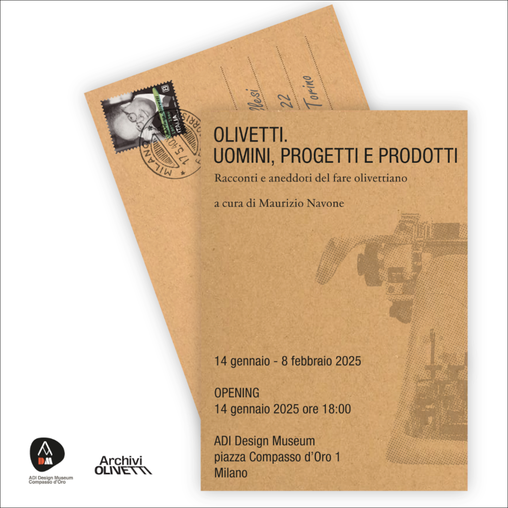 Apre la mostra “Olivetti. Uomini, progetti e prodotti”